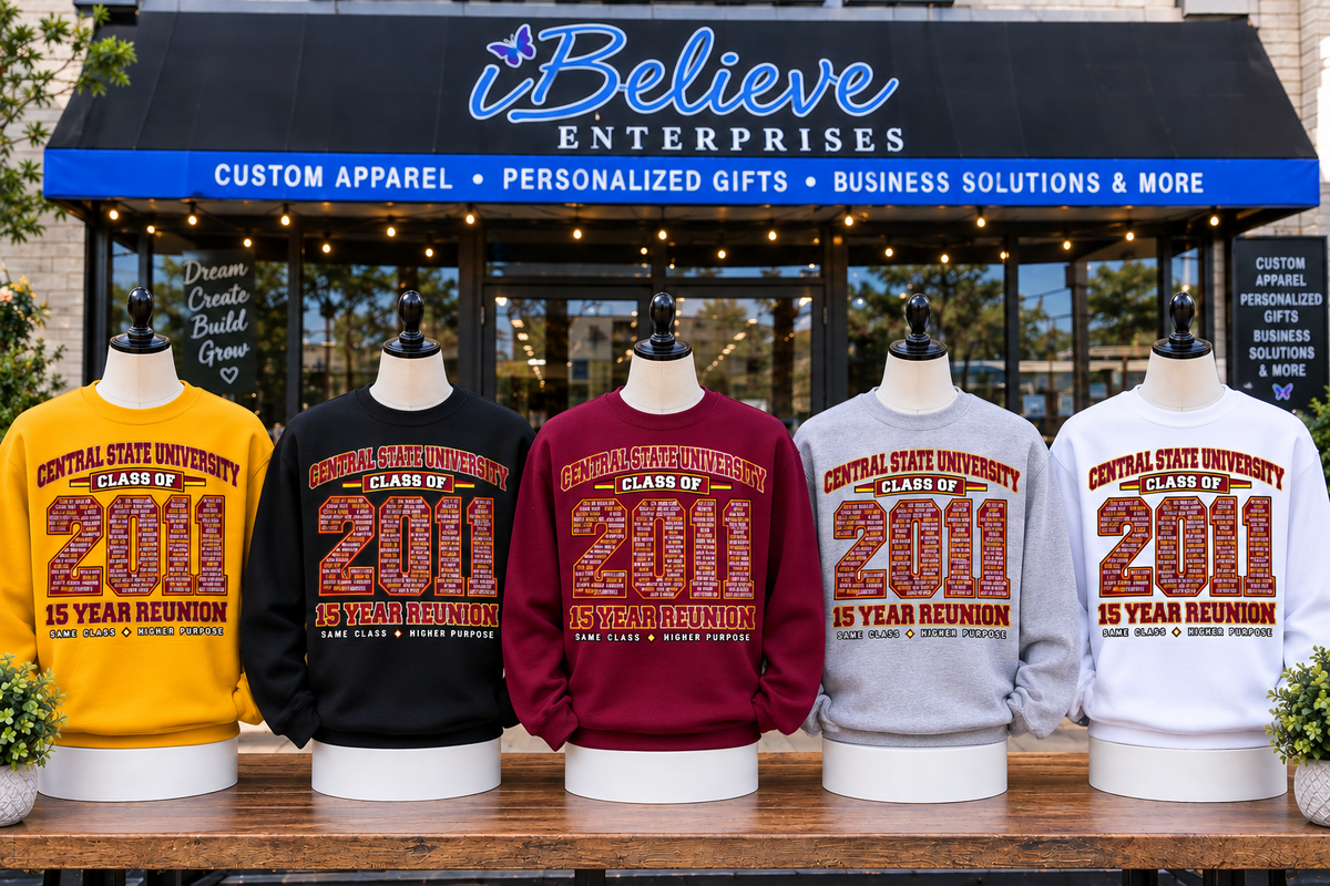 Class of 2011 — 15 Year Reunion Playlist Sweatshirt
