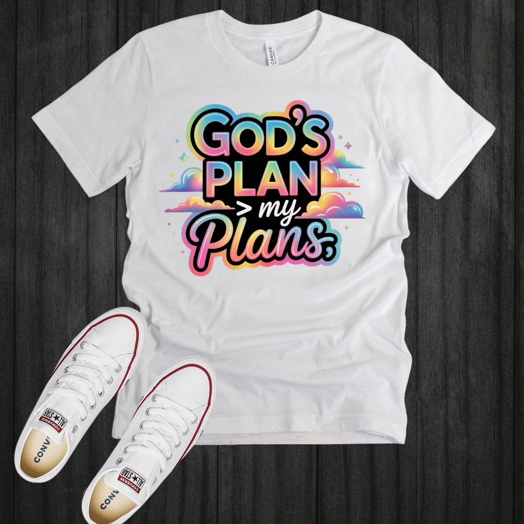 God's Plan Greater than My Plans Unisex Crewneck