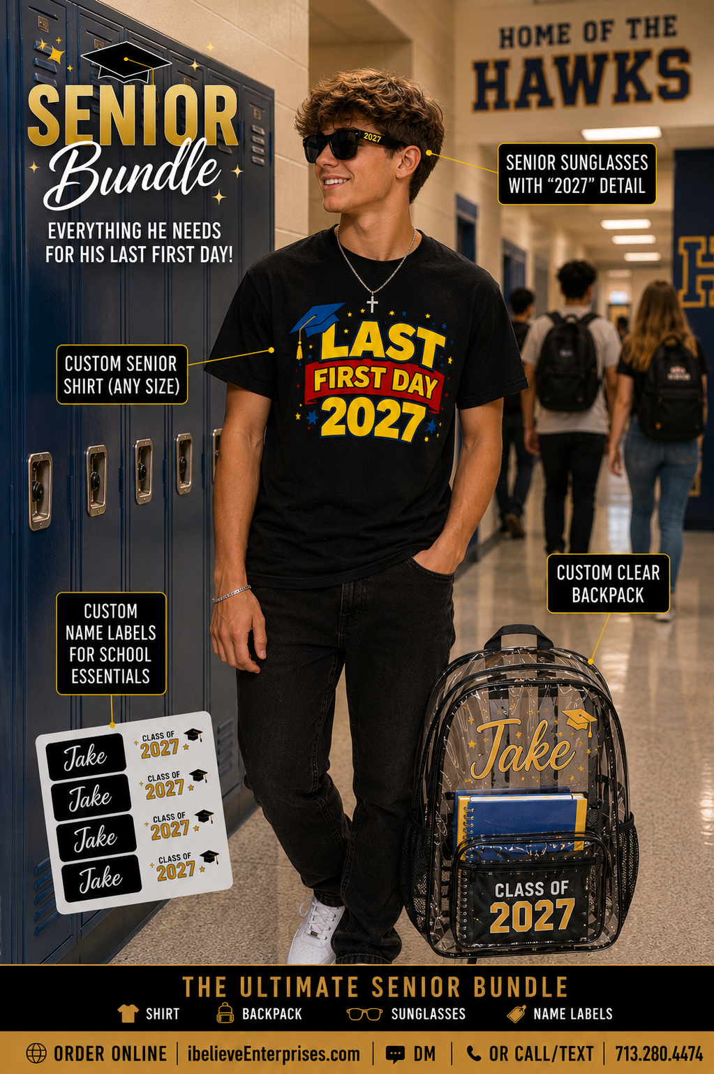 Clear Backpack Edition — Senior Bundle