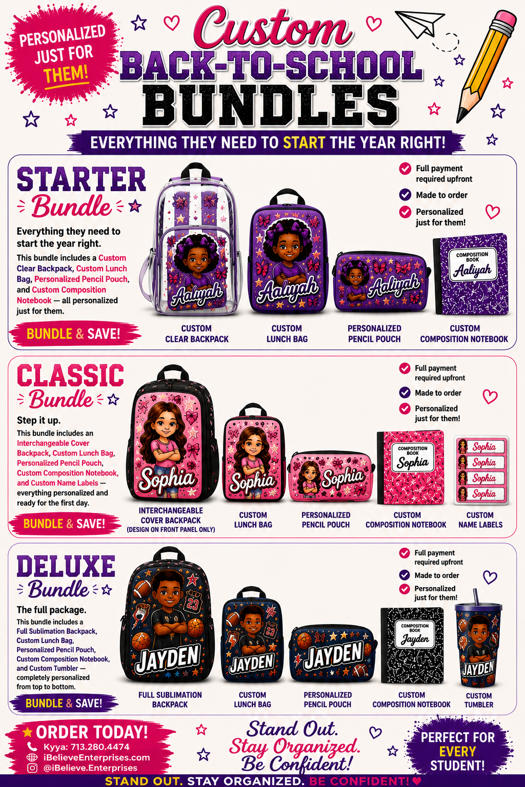 Starter Bundle | Back to School