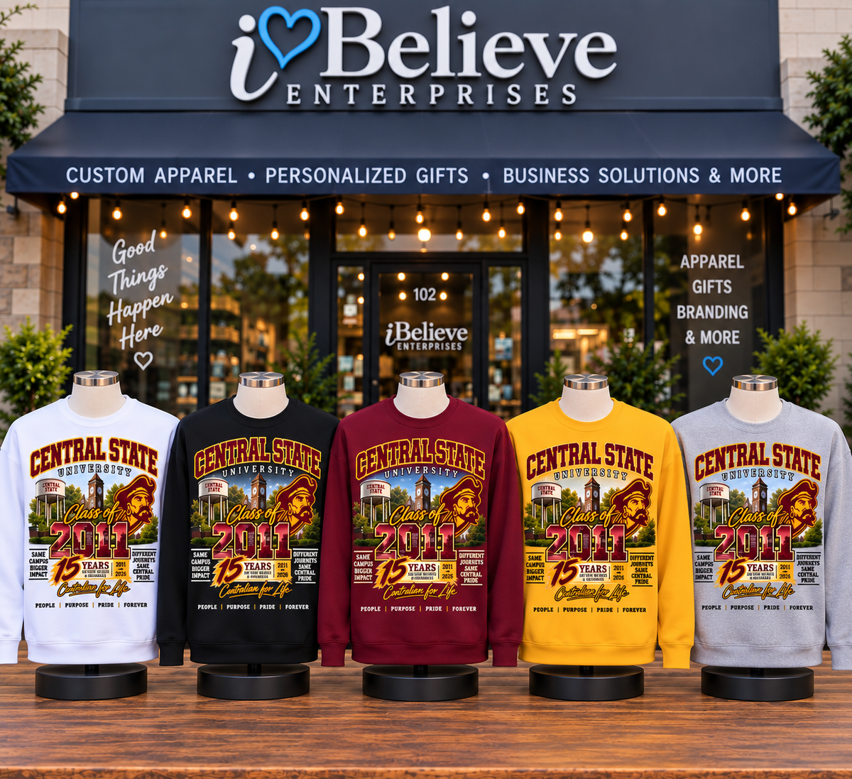 Class of 2011 — Campus Scene Sweatshirt