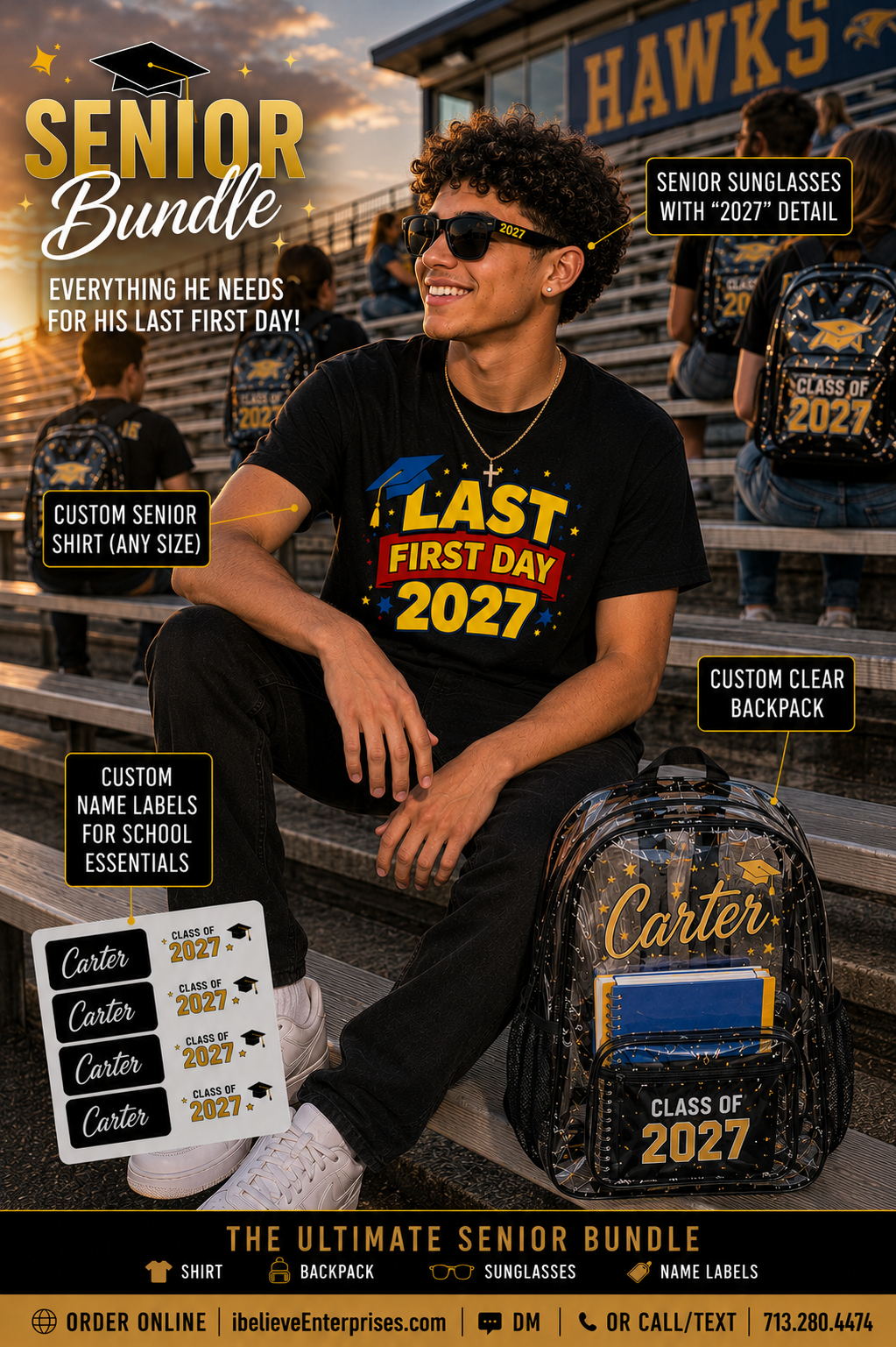 Clear Backpack Edition — Senior Bundle