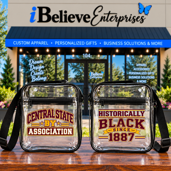 CSU Clear Crossbody Bag