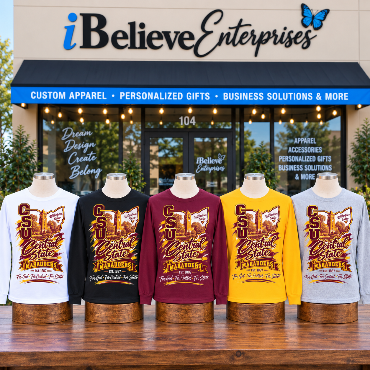 CSU Central State Marauders Long Sleeve Tee