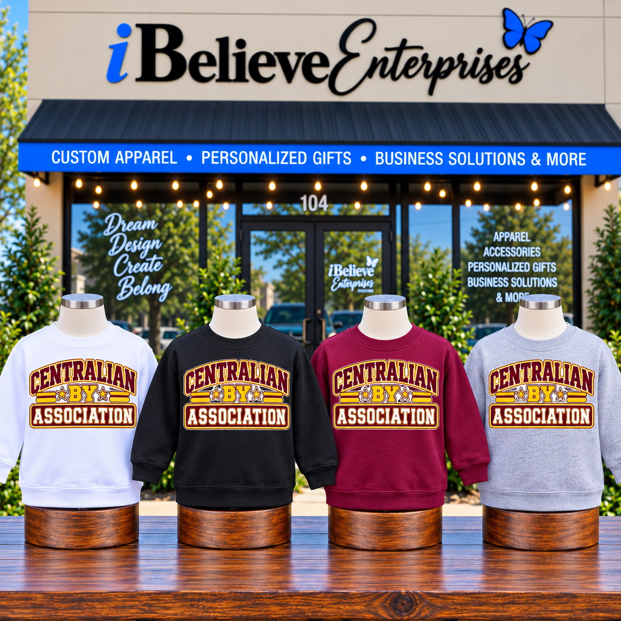 Centralian by Association Kids Sweatshirt