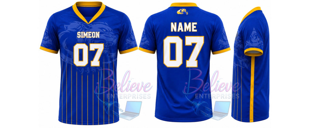 Simeon Class of ’07 Custom Alumni Soccer Jersey