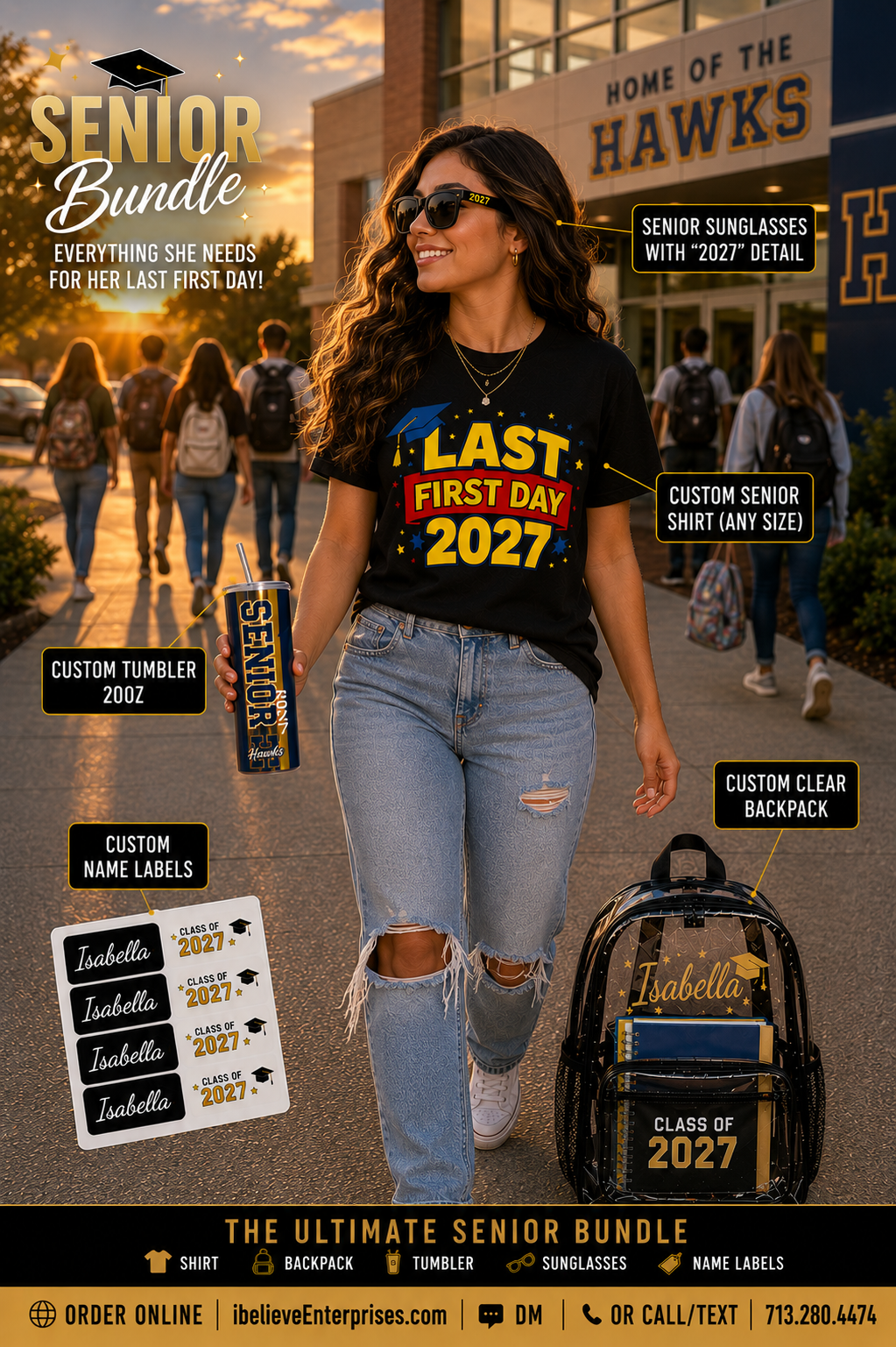 Clear Backpack Edition — Senior Bundle