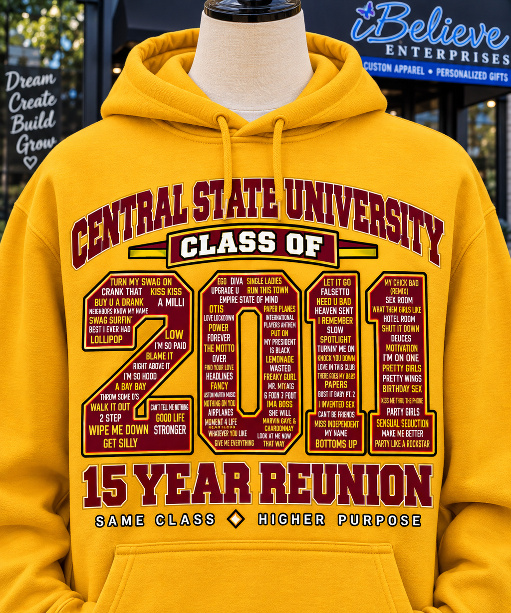 Class of 2011 — 15 Year Reunion Playlist Tee