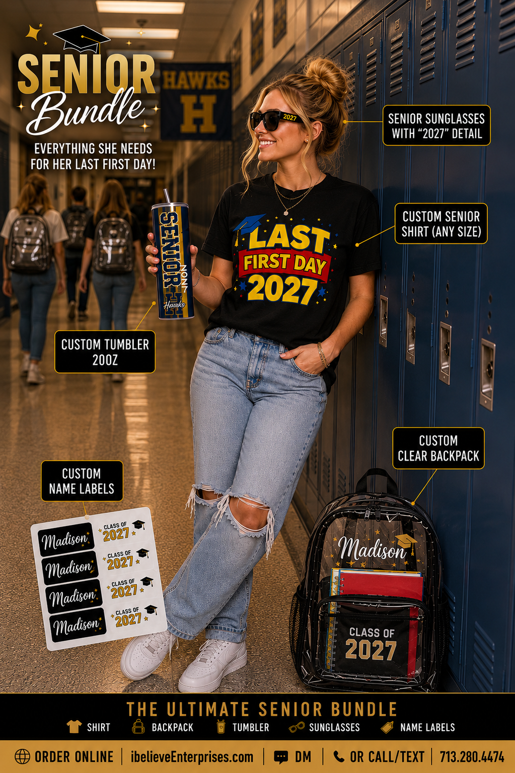 Clear Backpack Edition — Senior Bundle