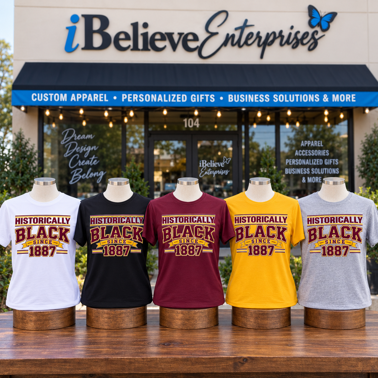 Historically Black Since 1887 Tee