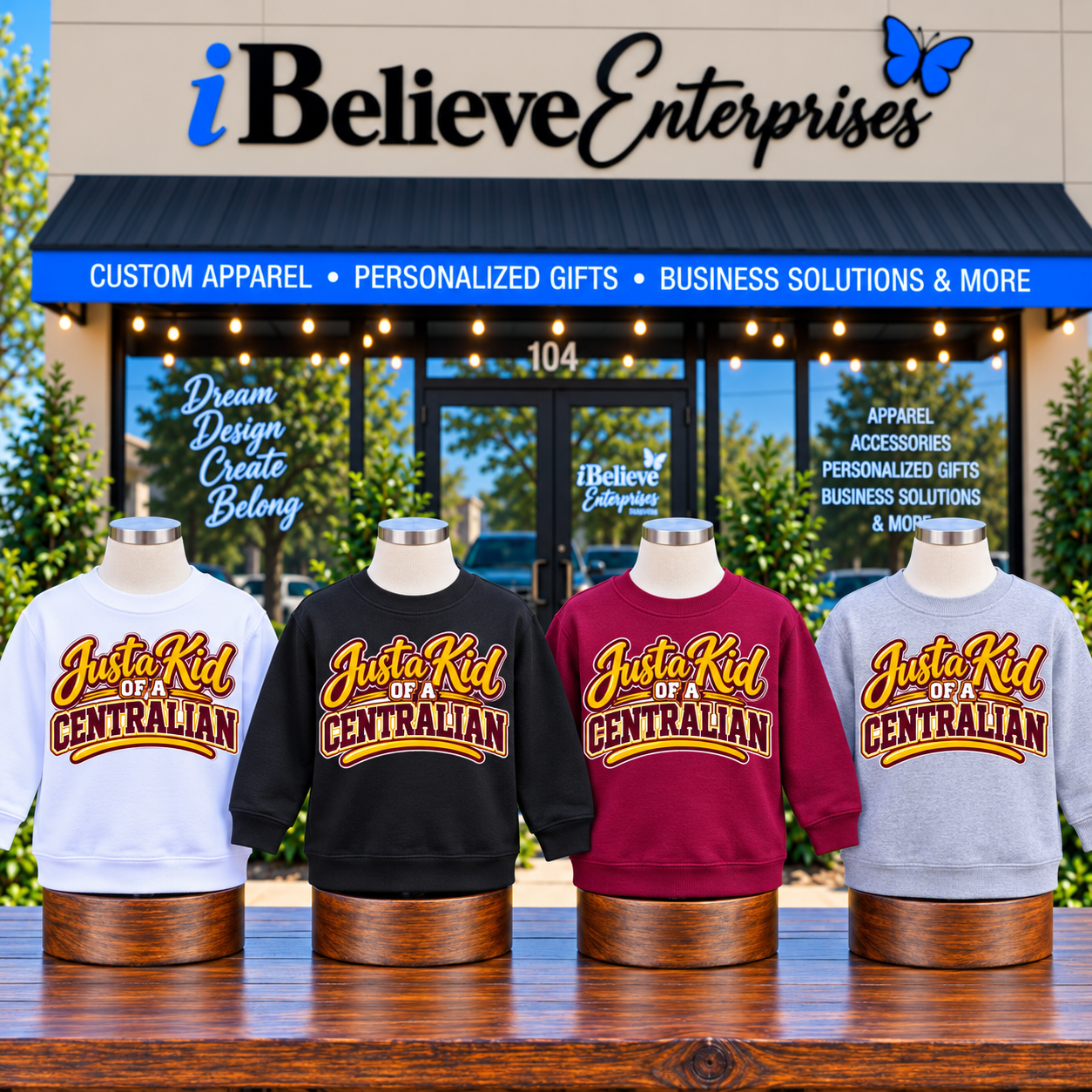 Just a Kid of a Centralian Sweatshirt
