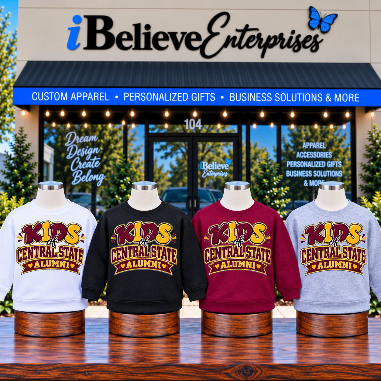 Kids of Central State Alumni Sweatshirt