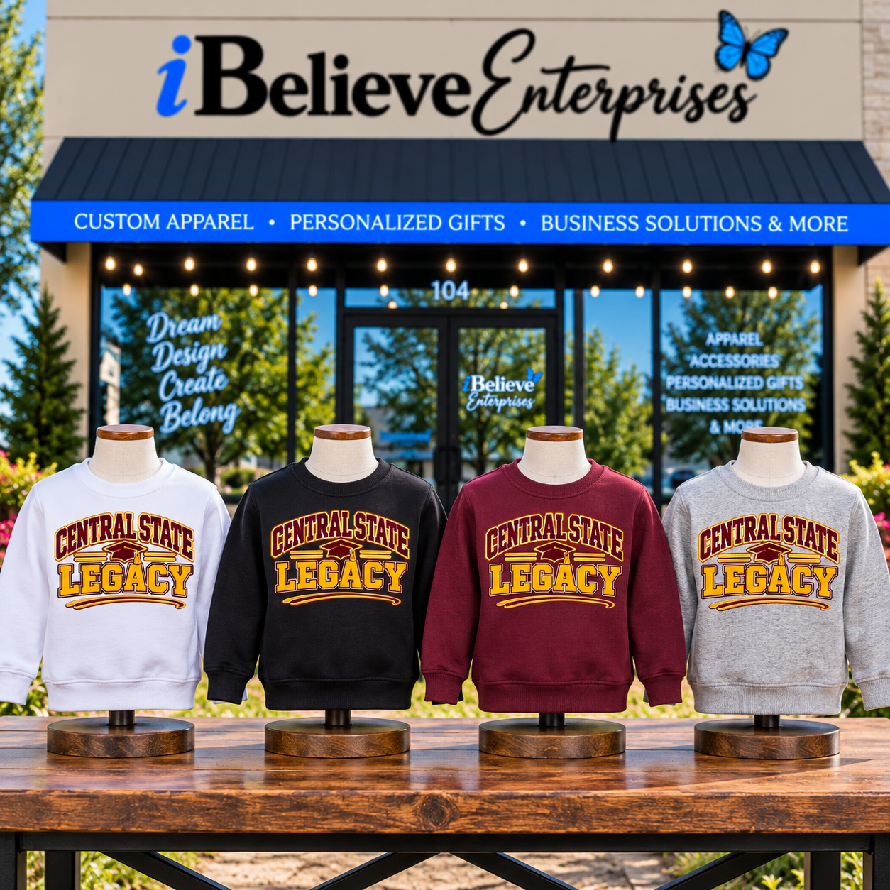 Central State Legacy Kids Sweatshirt