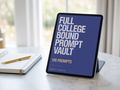 Full College Bound Prompt Vault | 195 AI Image Prompts | 2026 Celebration Season